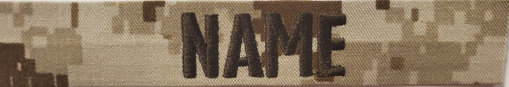 U.S. Marines Desert Marpat Name Tape (Sew-On)