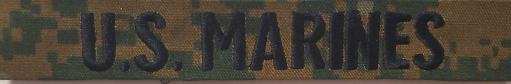 U.S. Marines Woodland Marpat Branch Tape (Sew-On)