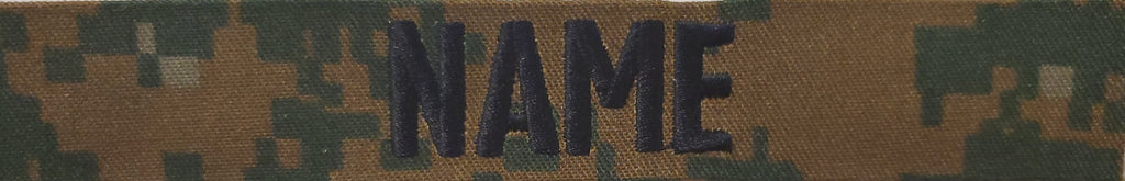 U.S. Marines Woodland Marpat Name Tape (Sew-On)